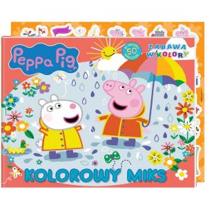 Peppa Pig. Zabawy w kolory cz,4 Kolorowy miks