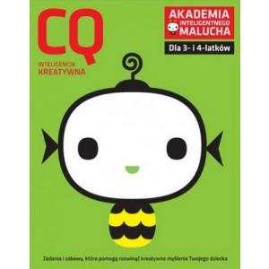 CQ-Inteligencja keatywna dla 3-4 latków z poradami psychologa. Książka z naklejkami