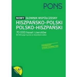 PONS. Nowy słownik współczesny hiszpańsko-polski, polsko-hiszpański wyd. 2