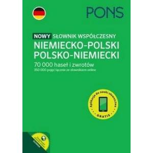 PONS. Nowy słownik współczesny niemiecko-polski, polsko-niemiecki wyd. 2