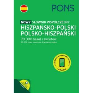 PONS. Nowy słownik współczesny hiszpańsko-polski, polsko-hiszpański wyd. 3