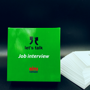 Karty konwersacyjne mini Job interview