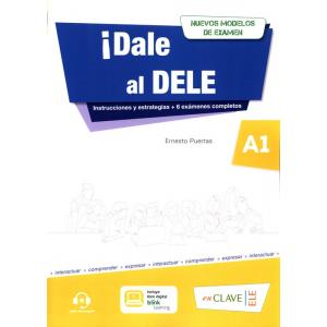 Dale al DELE A1 książka + wersja cyfrowa + audio online /nowa formuła 2020/