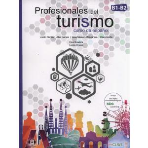Profesionales del turismo podręcznik + audio online + zawartość online B1-B2