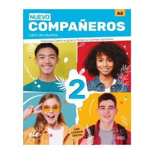 Nuevo Companeros 2 podręcznik + licencia digital  3 edicion /2021/