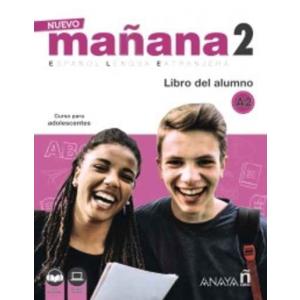 Manana Nuevo 2 A2 podręcznik + audio online