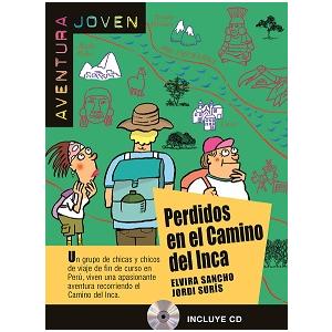 LH Aventura joven - Perdidos en el camino del Inca książka + CD A1
