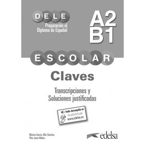 DELE Escolar A2/B1 klucz + audio online