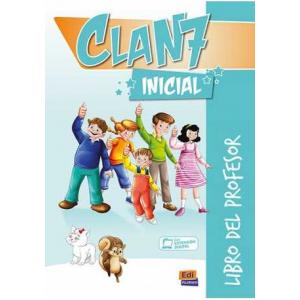 Clan 7 con Hola amigos Inicial zestaw nauczyciela /torba/