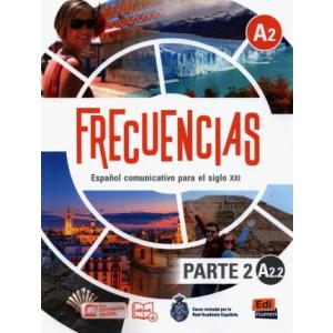 Frecuencias A2.2 Podręcznik + audio online
