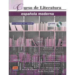 Curso de Literatura espanola moderna Intermedio y avanzado książka + CD