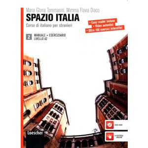 Spazio Italia 2 podręcznik + ćwiczenia + DVD