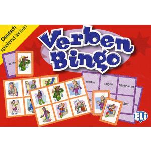 Gra językowa Niemiecki Verben Bingo. Opr. karton