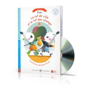 LF Le rat de ville et le rat des champs książka + CD audio A1