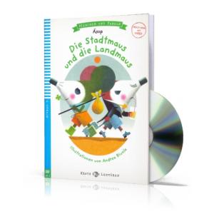 LN Die Stadtmaus und die Landmaus książka + CD audio A1
