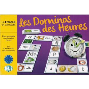 Francuski. Les dominos des Heures. Gra językowa. ELI & ET TOI
