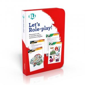 Gra językowa Angielski Let's Role-play! - zabawa w odgrywanie ról - karty do konwersacji