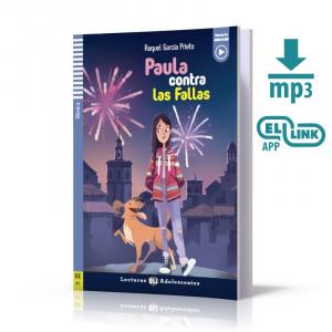 Paula contra las Fallas książka + audio online A2