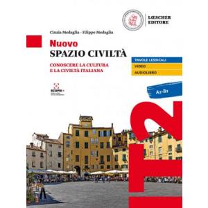 Nuovo spazio civilta Conoscere la cultura e la civilta italiana książka + dostęp online A2/B1
