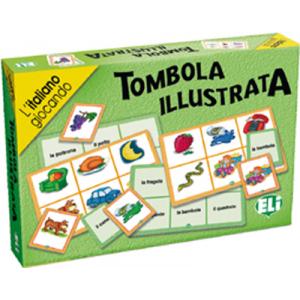 Gra językowa Włoski Tombola illustrata OOP