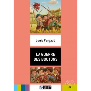 La guerre des boutons książka + CD A2