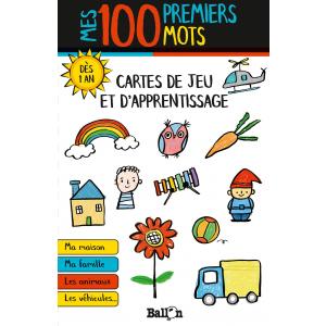 Gra językowa Francuski Mes 100 premiers mots Cartes de jeu et d'apprentissage