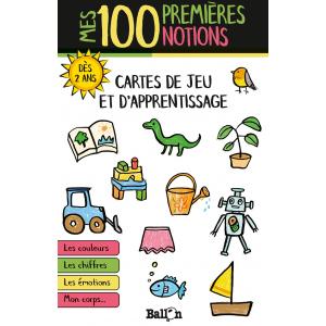 Gra językowa Francuski Mes 100 premiers notions Cartes de jeu et d'apprentissage