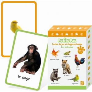 Cartes de jeu et d'apprentissage Les animaux /gra/