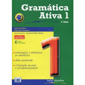 Gramatica ativa 1 Nivel A1/A2/B1 2 edicao wersja brazylijska + CD