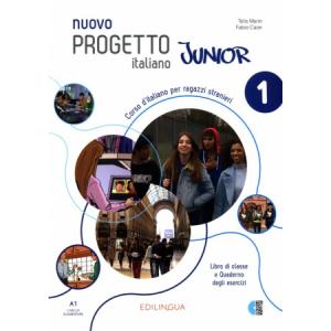 Nuovo Progetto Italiano Junior 1 A1 podręcznik + ćwiczenia + audio online