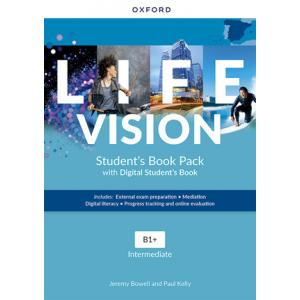 Life Vision. Intermediate Plus B1+. Student's Book + e-book