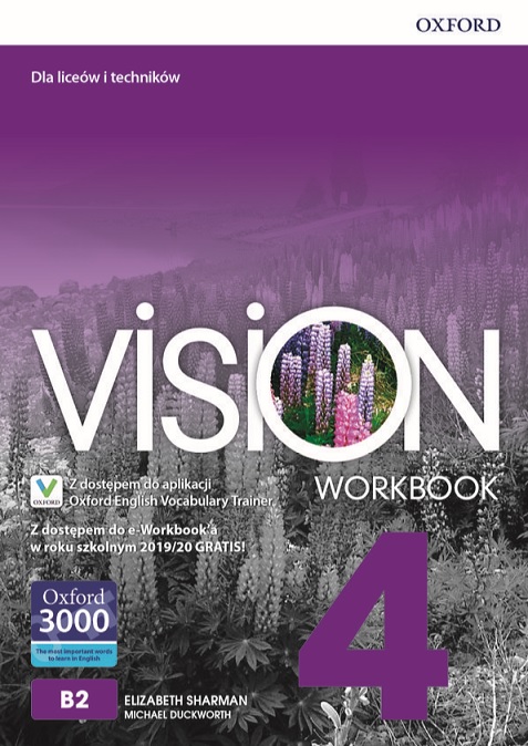 Vision 4. Workbook + kod online