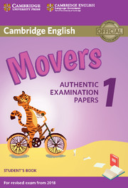 Cambridge English Movers 1 for Revised Exam from 2018. Podręcznik