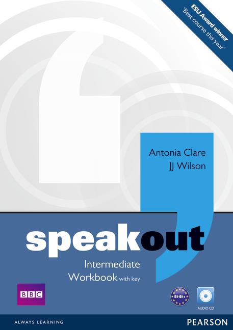 Speakout Intermediate.   Ćwiczenia z Kluczem + CD