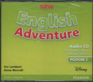 New English Adventure 2. CD do Podręcznika (Do Wersji Wieloletniej)