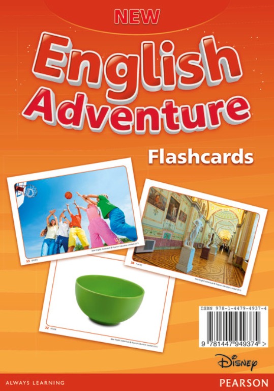 New English Adventure 3. Flashcards do Podręcznika Wieloletniego