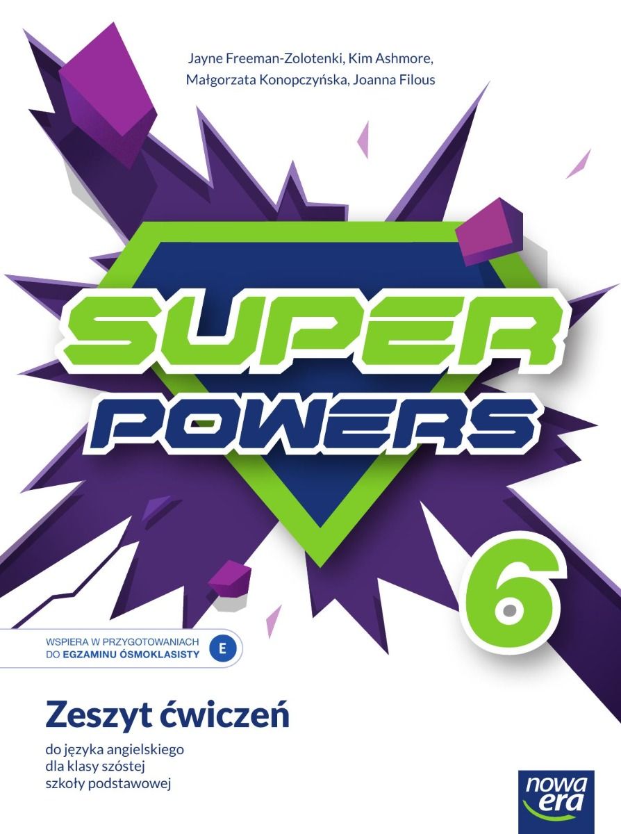 Super Powers 6. Szkoła podstawowa. Zeszyt ćwiczeń. Nowa edycja 2022