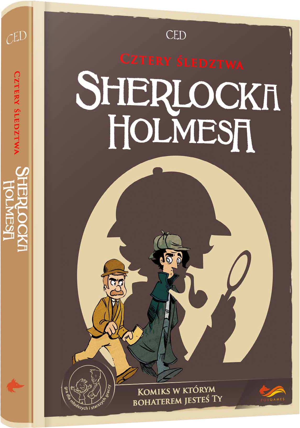 Cztery Śledztwa Sherlocka Holmesa. Komiks Paragrafowy