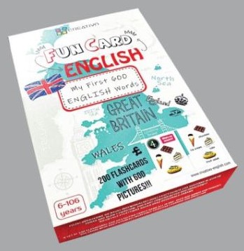 Karty językowe Angielski Fun Card English My first 600 english words